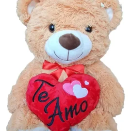 Peluche Oso Mediano "Te Amo"